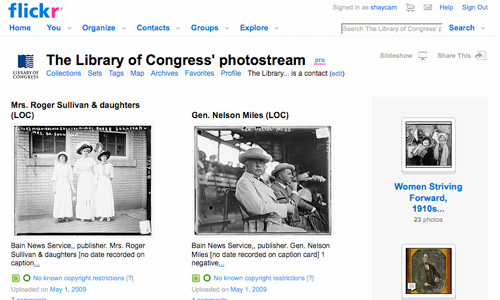 Library of Congress Flickr